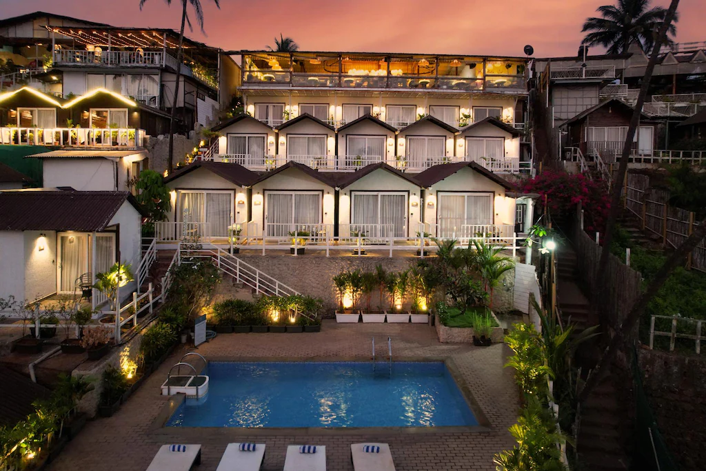 Stone Wood Beach Resort and Club, Vagator Beach