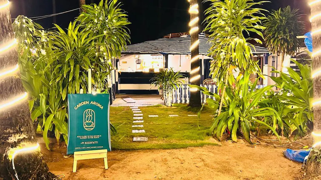 Garden Aroma Palolem, Beachside Hostel & Cafe Bar